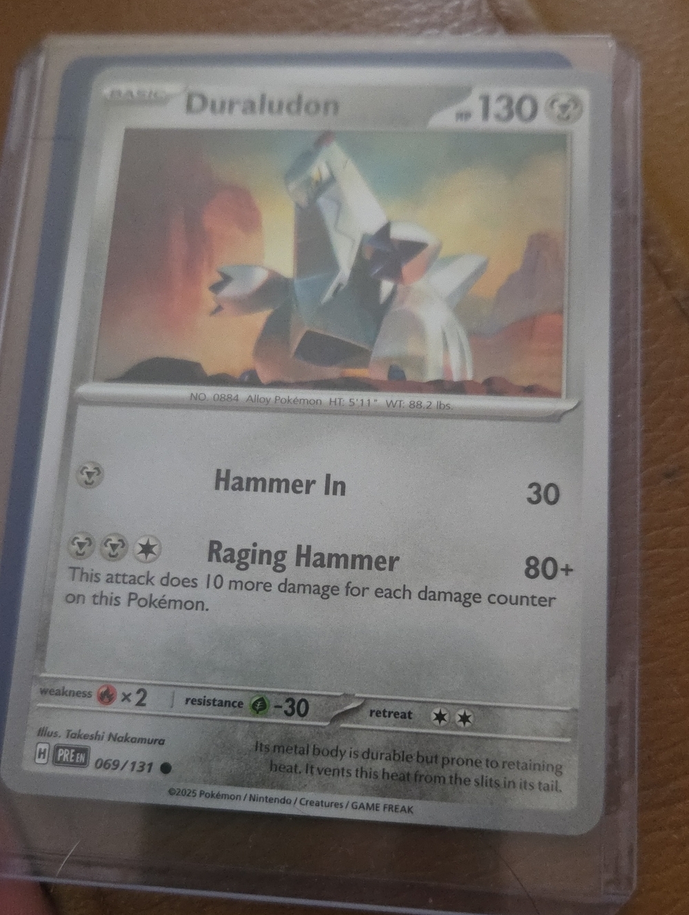2 Pokemon Duraludon Art Card - Silver, Gray
